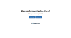 Desktop Screenshot of biojournalism.com